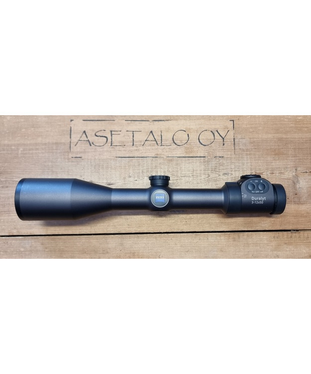 ZEISS DURALYT 3-12X50 VALOPISTEELLÄ KÄYTETTY