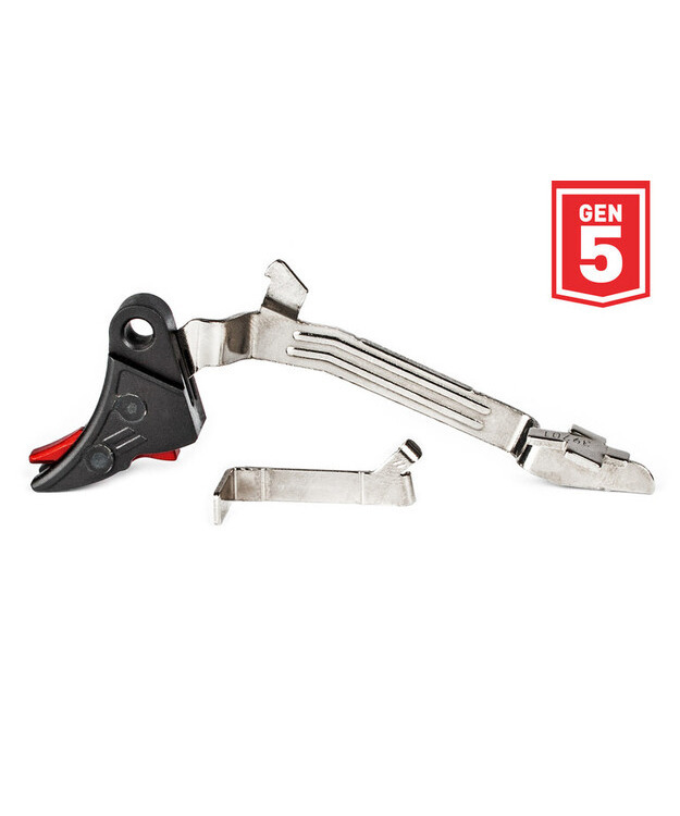 ZEV PRO CURVED FACE GLOCK TRIGGER UPRGARED BAR KIT GEN5